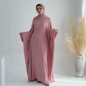 Islamic Clothing Muslim Abaya Women Muslim Dress Polyester Kaftan Abaya Women's Dresses
