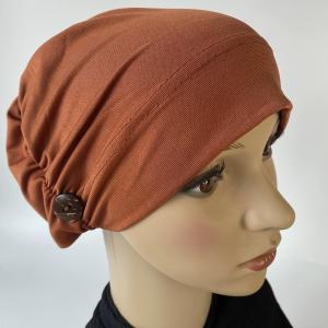 Wholesale Muslim Bottomed Turban Hat Solid Color Women's Chemotherapy Hat 