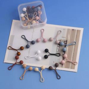 High Quality Alloy Safety Fixed Pin Scarf Clips Set Floral Pattern for Muslim Hijab Women Matte Rubber Beads Non-Slip Design