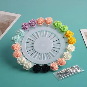 New Fashion and Cheap Hijab Pins Small Brooches Scarf Pins Star Heart Shape Cute Hijab Pins