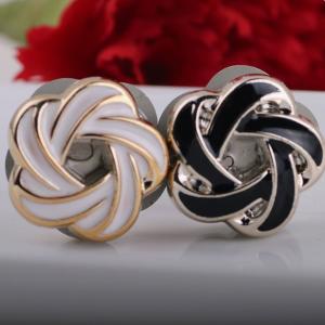 High Quality Star-Shaped Black White Hijab Safety Pins with Magnet No-Snag Design