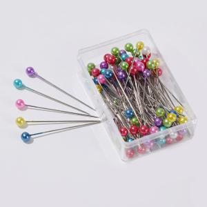Cheap Pearl Plastic Pins Scarf Accessories Muslim Hijab Safety Pins