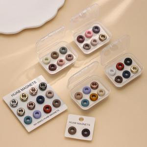 Round New Magnetic Buckle HIJAB Magnets Chinese Manufacturers Wholesale Can Be Customized hijab pins