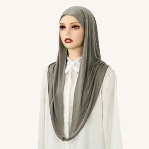 Hot-Selling Bestseller Mercerized Cotton Women's Long Muslim Hijab Headscarf