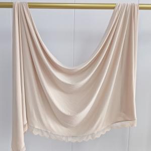 High-End Breathable Liquid Sweat Fabric Lace L-Shaped Trim Liquid Jersey Four Seasons