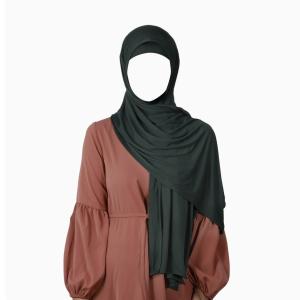 Muslim Women Turban Hijab Instant Pull Arab Fashionable Arabic Jersey Headscarf Wrap Shawl