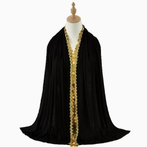 Wholesale Multicolor Women Girls Headscarves Malaysian Style Shawl Decoration Scarves