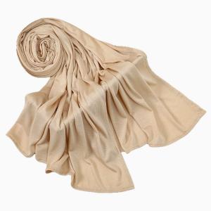 Wholesale Hijab Supplier Plain Wraps Shawl Muslim Women Scarves Stretchy Cotton Jersey Hijab