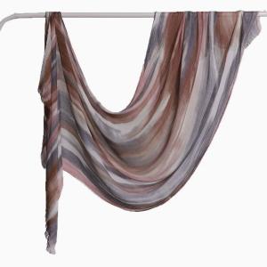  2026 Latest Ombre Modal Rayon Shawl Hijab Soft Breathable Tie-Dye Printed Style Modal Hijabs