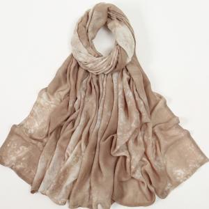 Fashion Tie-dyed Hijab for Women Muslim Long Shawl Islam Headscarf Head Wraps Turban