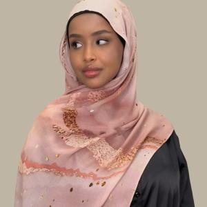 The Latest Best-selling Single-sided Permeable Single-stitch Modal Soft and Comfortable Hijab for Women's Muslim Headscarf