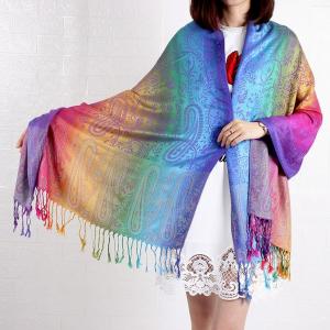 Jacquard Paisley Tassel Shawl New Spring Autumn Cotton Women's Long Scarf Headscarf