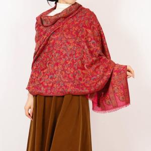 Women's Soft Jacquard Pattern Neck Scarf Shawl with Long Tassels Fringe for Autumn As Headscarf