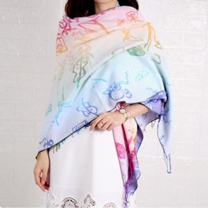 Winter New Thickened Warm Ethnic Style Jacquard Scarf Women Fashion Embroidered Imitation Cashmere Tassel Shawl