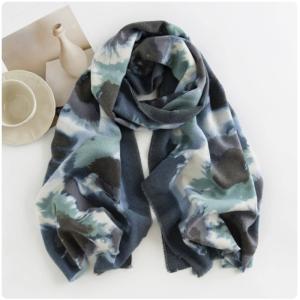 Fashionable Printed Scarf for Women New Style Imitation Cashmere Scarf Warm Shawl