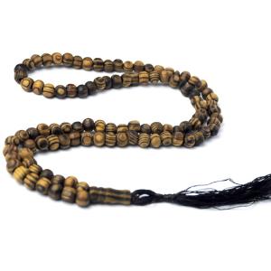 Hot Seller Islam Prayer Beads Wood Grain Circular Bead 99 beads 8mm Tasbih