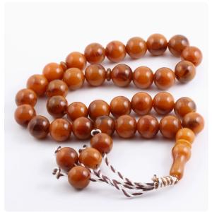 High Quality 10mm Muslim Prayer 33 Beads Natural Resin Supplies Tasbih for Sale Stylish Tasbeeh