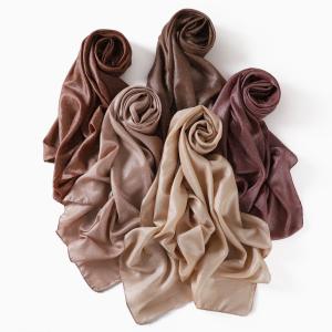 Muslim Scarf Women Diamond Solid Color Scarves Fashion Headwear Sparking Hijab Textured Shiny Multiple Colors Shimmer Shawl