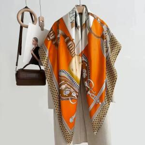 Custom logo Bulk New Soft Fashion Daily Silk Ladies Scarves Women Silk Scarf 100% Mulberry Silk Hand Scarves