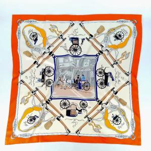 High-Grade Double-sided Printing Scarves Shawl Head Scarf Ladies Cape Stylish Square Scarf 90cm Scarf for Women