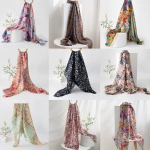 High Quality Natural 100% Silk Shawl Women Silk Rectangular Scarf